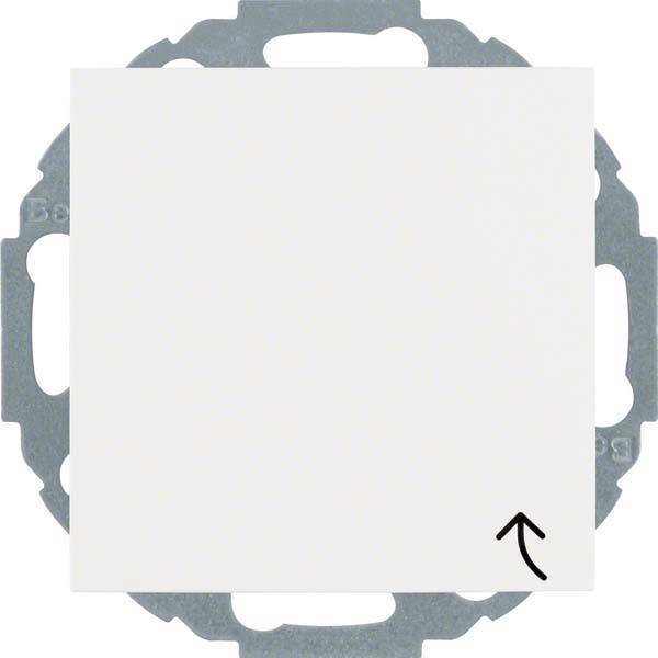 BER S1 Schuko Kombi mit 47441909 Klappdeckel + erh. Ber.-sch. polarweiss Install.Baumaterial