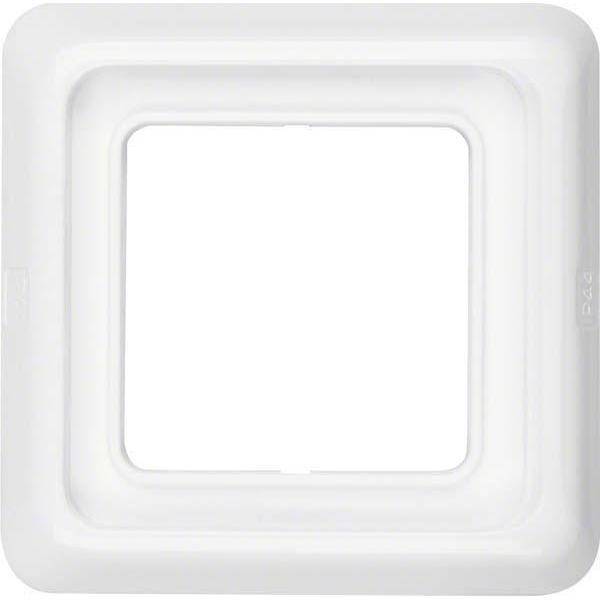 BER UPWG Rahmen mit Dichtung 132809 1fach polarweiss ohne Dichtungsflans Install.Baumaterial