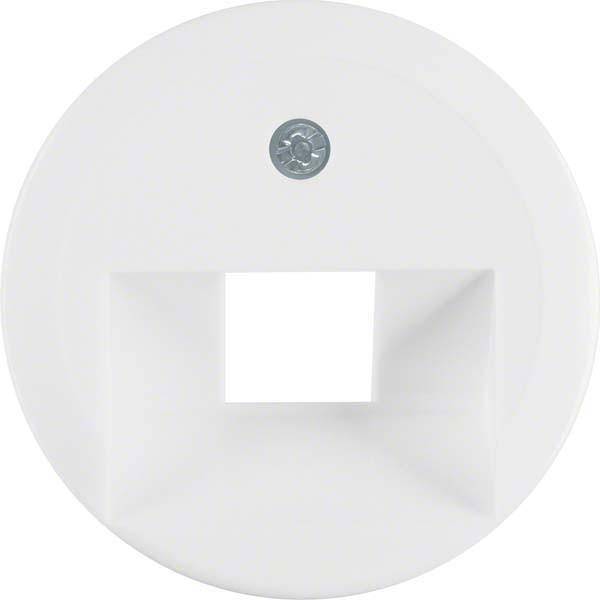 BER S1930 Abdeckung für UAE 1407 polarweiss glänzend Install.Baumaterial Schaltermat/Geb.Steu