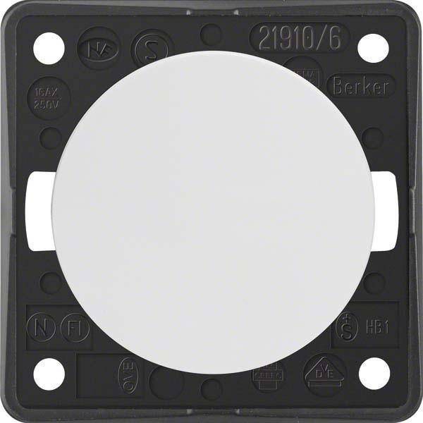 BER B.Mobil Aus/Wechsel 0936562509 polarweiss hochglänzend Install.Baumaterial Schaltermat/Geb.Steu