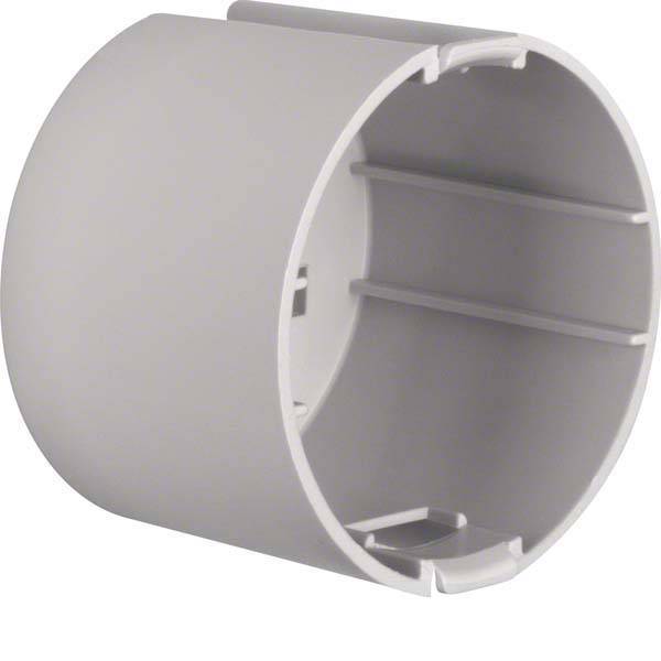 BER B.Mobil Berührungsschutzdose 091883 mit Doppelzugentlastung grau Install.Baumaterial Schalter