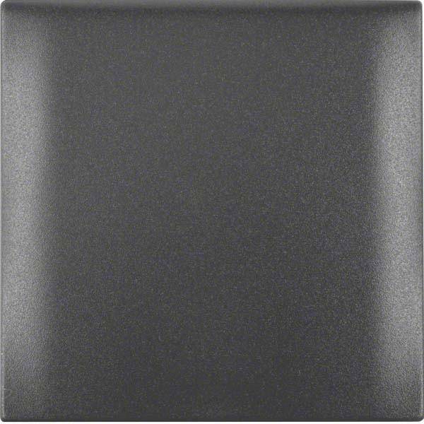 BER B.Mobil Rahmen 0918282505 1fach mit Klappdeckel anthrazit Install.Baumaterial Schalter