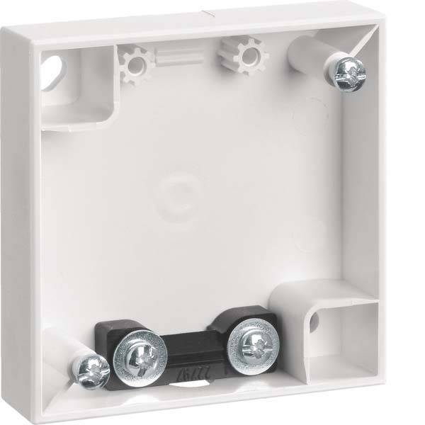 BER B.Mobil AP Gehäuse 0911522559 1fach flache Ausführung polarweiss Install.Baumaterial Schalter