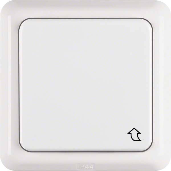 BER UPWG Schuko Voll mit 471809 Rahmen polarweiss Install.Baumaterial Schaltermat/Geb.Steu Schalter