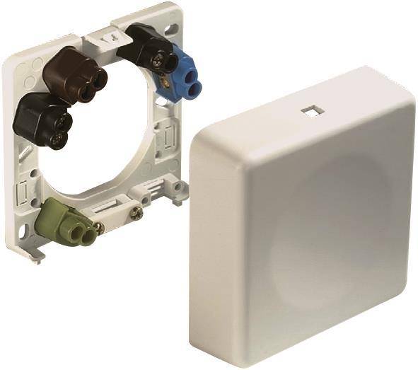 ABL AP Herdanschlussdose 2505110 1fach für 5x6qmm weiss Install.Baumaterial Schaltermat/Geb.Steu