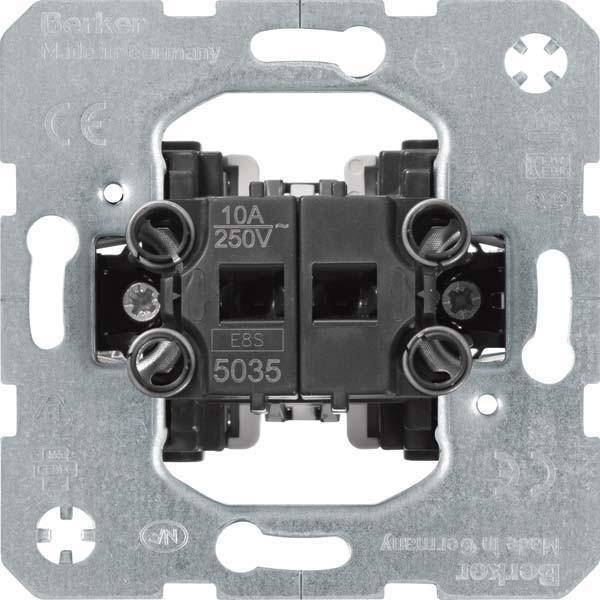 BER UP Serientaster 2 Schliesser 5035 gemeinsame Eingangsklemme Install.Baumaterial Schalter