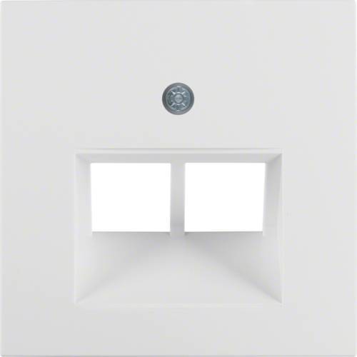 BER S1 Abdeckung für UAE/E-DAT 14091909 polarweiss matt Install.Baumaterial Schaltermat/Geb.Steu