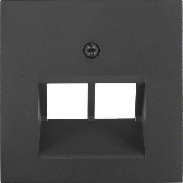 BER S1 Abdeckung für UAE/E-DAT 14091606 anthrazit matt Install.Baumaterial Schaltermat/Geb.Steu