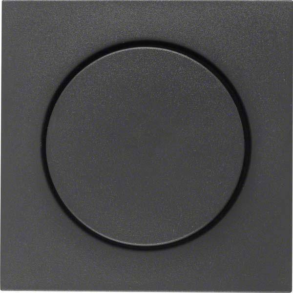 BER S1 Dimmer-Abdeckung für 11371606 Drehdimmer anthrazit matt Install.Baumaterial Schalter