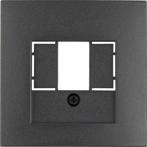 BER S1 Abdeckung für TAE 10331606 anthrazit matt Install.Baumaterial Schaltermat/Geb.Steu Schalter