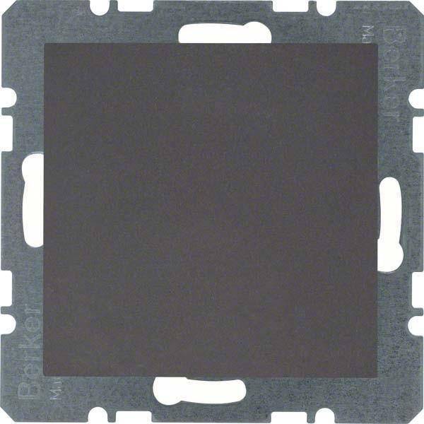 BER S1 Blindabdeckung mit 10091606 ohne Sockel anthrazit matt Install.Baumaterial Schalter