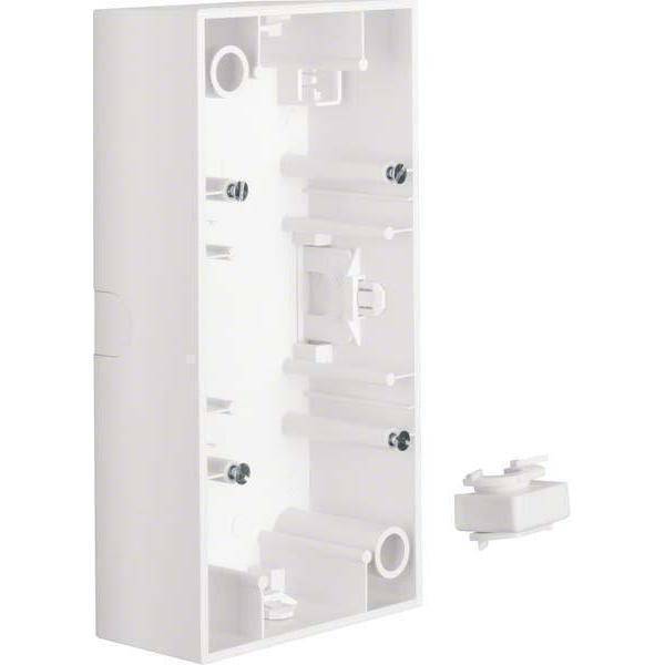 BER S1 AP Gehäuse 10429909 2fach polarweiss matt Install.Baumaterial Schaltermat/Geb.Steu Schalter