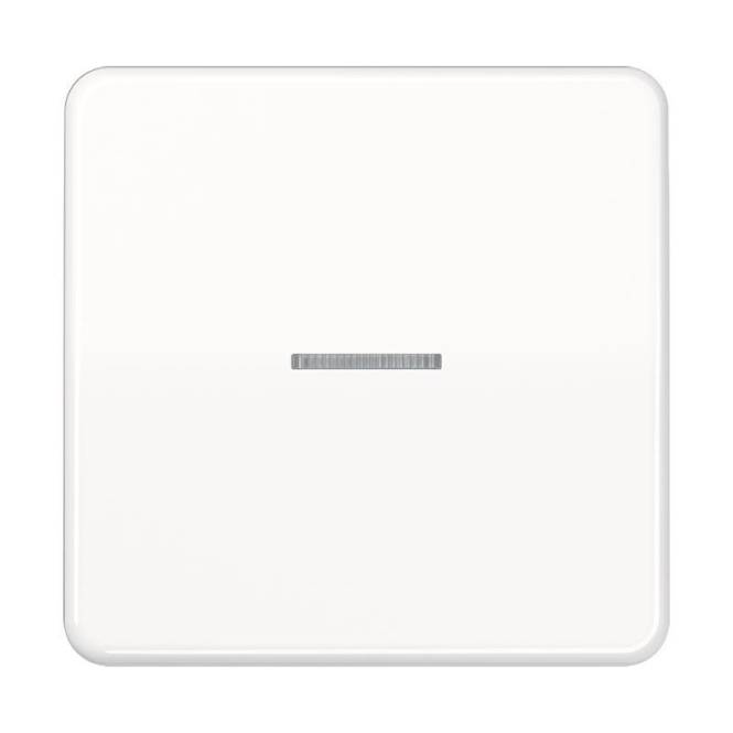 Jung JUNG HOME Taster 1fach BTCD17101WW Install.Baumaterial Schaltermat/Geb.Steu KNX