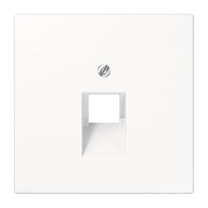 JG LS-design Abdeckung für LS969-1UAWW UAE / IAE Cat. 5e und 6 alpinweiß Install.Baumaterial