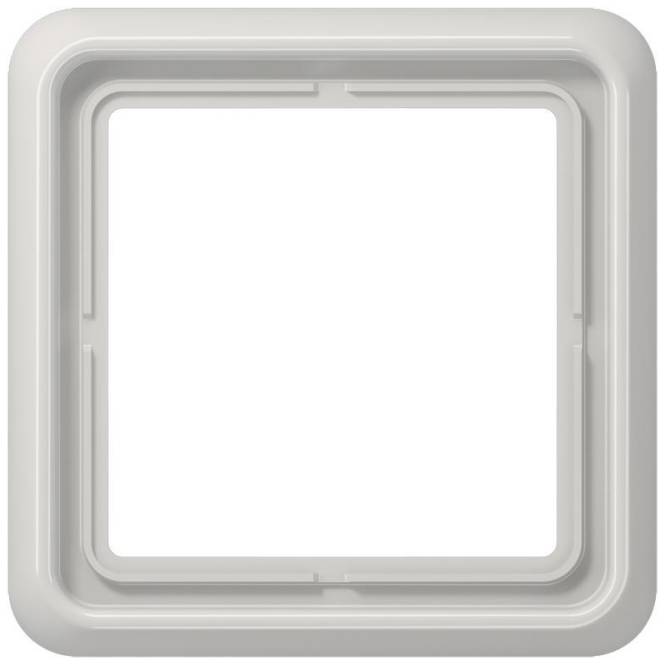 JG Rahmen 1fach CD581LG lichtgrau Install.Baumaterial Schaltermat/Geb.Steu Schalter Steckdosenm