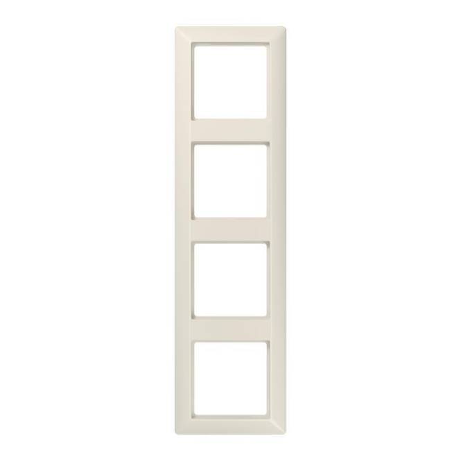 JG Rahmen 4fach weiss AS584 Install.Baumaterial Schaltermat/Geb.Steu Schalter Steckdosenm