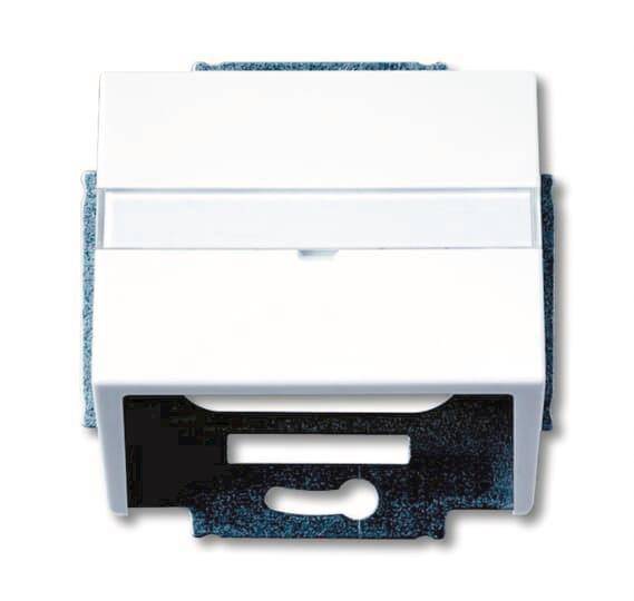 BJ carat Abdeckung für 1758-84 Kommunikations. davos/ studioweiss Install.Baumaterial Schalter