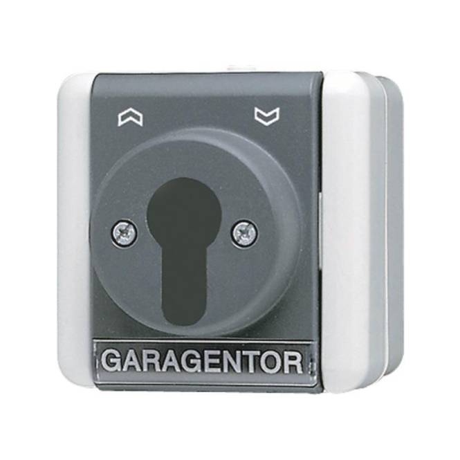 JG APWG WG 800 Aus/Wechsel 806.18W 1polig Schlüsselschalter grau/anthrazit Install.Baumaterial