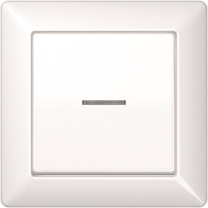 JG Wippe Kontroll AS590KO5WW Vollplatte alpinweiss Install.Baumaterial Schaltermat/Geb.Steu Schalter