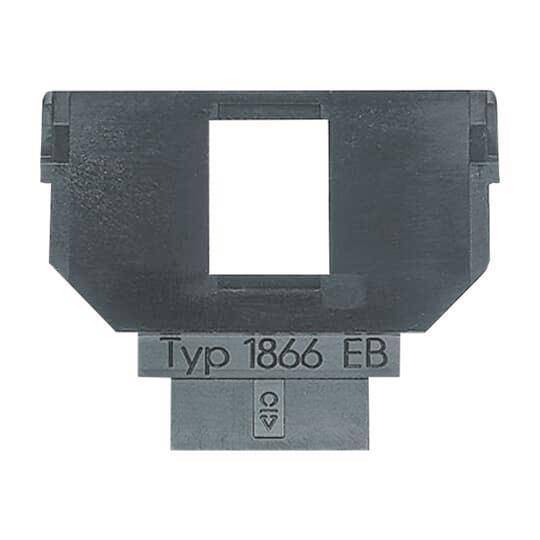 BJ Sockel für Daten-KS 1866EB 1x6- und 8polig Modular Jack Install.Baumaterial Schaltermat/Geb.Steu