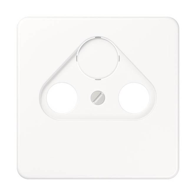 JG CD 500 Koax-Abdeckung CD561SATWW 3LOCH alpinweiss Install.Baumaterial Schaltermat/Geb.Steu