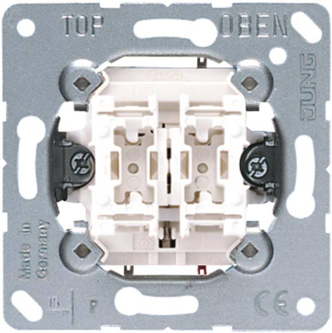 JG UP Jalousie-Schalter 509VU Install.Baumaterial Schaltermat/Geb.Steu Schalter Steckdosenm