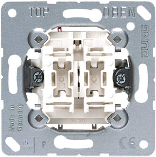 JG UP Serienschalter 505U Install.Baumaterial Schaltermat/Geb.Steu Schalter Steckdosenm