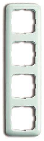 BJ Reflex SI Rahmen 2514-214 4fach alpinweiss Install.Baumaterial Schaltermat/Geb.Steu Schalter
