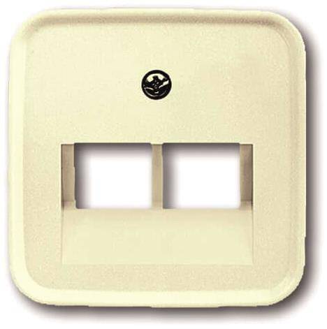 BJ Duro 2000 SI Abdeckung 1803-02-212 für UAE 2fach weiss Install.Baumaterial Schaltermat/Geb.Steu