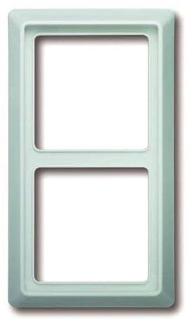 BJ UPWG Allwetter Rahmen 2102-34 2fach alpinweiss Install.Baumaterial Schaltermat/Geb.Steu Schalter