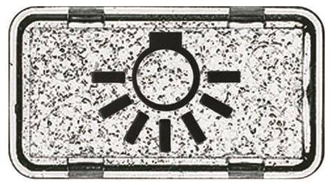 BJ APWG Symbol Licht 2622LI-101 für Allwetter + ocean Install.Baumaterial Schaltermat/Geb.Steu