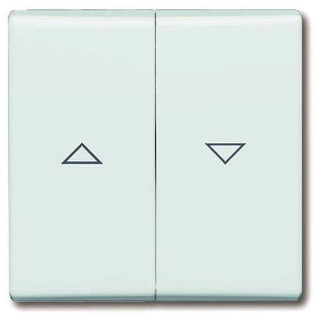 BJ UPWG Allwetter Wippe Jalousie 2126-34 alpinweiss Install.Baumaterial Schaltermat/Geb.Steu
