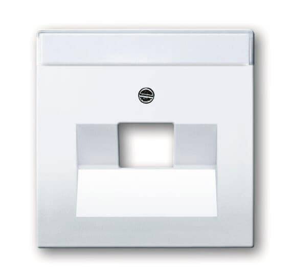BJ carat Abdeckung für UAE 1803-84 1fach davos/ studioweiss Install.Baumaterial Schalter