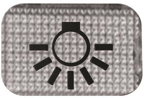 BJ Symbol Licht 2145LI glasklar Install.Baumaterial Schaltermat/Geb.Steu Schalter Steckdosenm