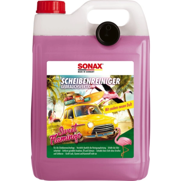 SONAX ScheibenReiniger gebrauchsfertig Sweet Flamingo 5 L SONAX ScheibenReiniger gebrauchsfertig Sweet Flamingo 5 L