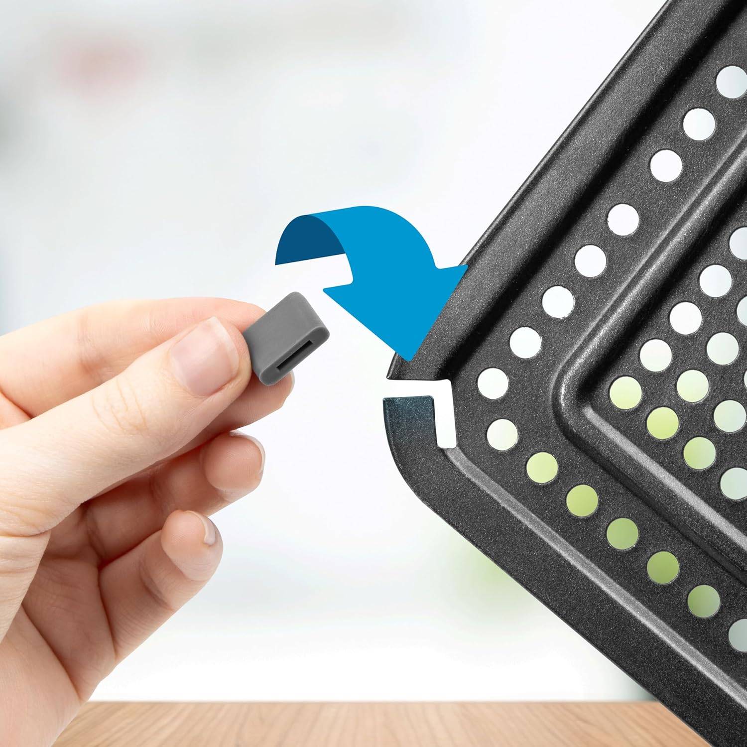 Duronic AFPADS Gummifüße, 12 Schon Gummis für Heißluftfritteusen Bodenplatten, Kompatibel mit AF34