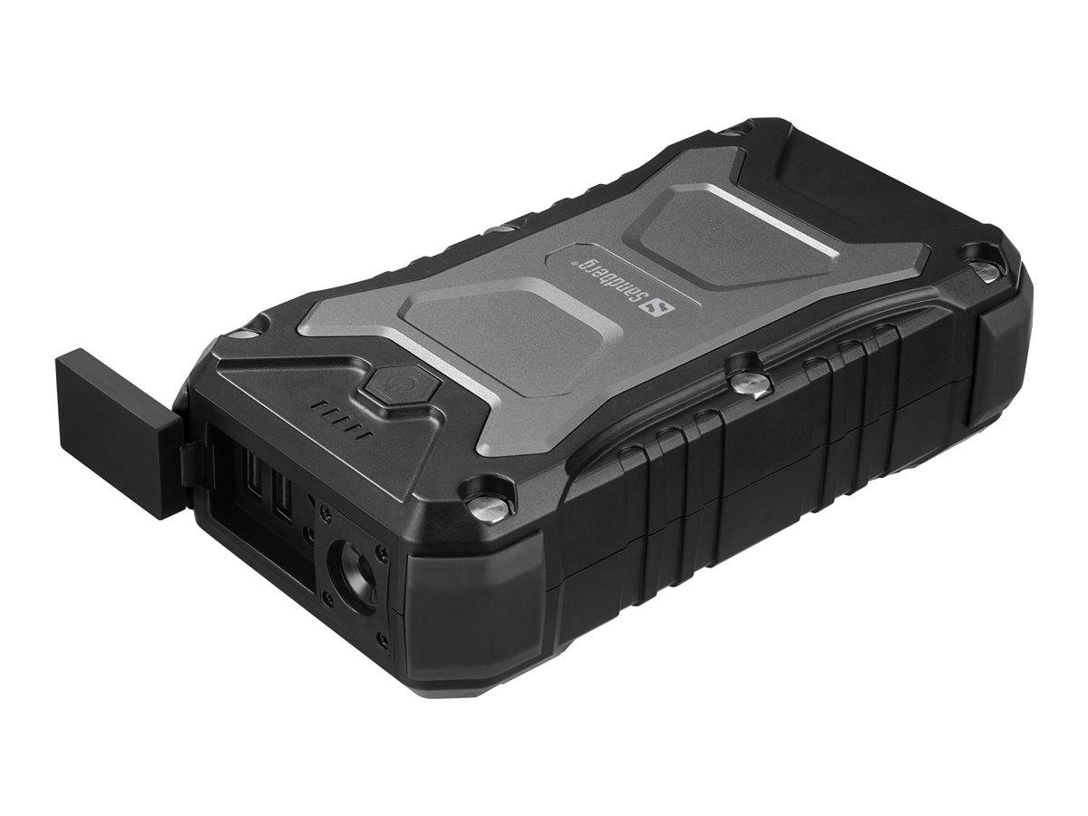 SANDBERG Active Survivor Powerbank PD 5 / 9 / 12 / 15 V 65 Watt 27000 mAh 99.9 Wh Ausgangsanschlüsse: 4