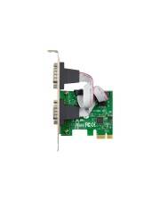 InLine Schnittstellenkarte 2x Seriell 9-pol PCIe PCI-Express Diese InLine® ist eine Ein-Chip-Lösung die einen PCIe2.0 Gen 1 Endpunkt-Controller voll