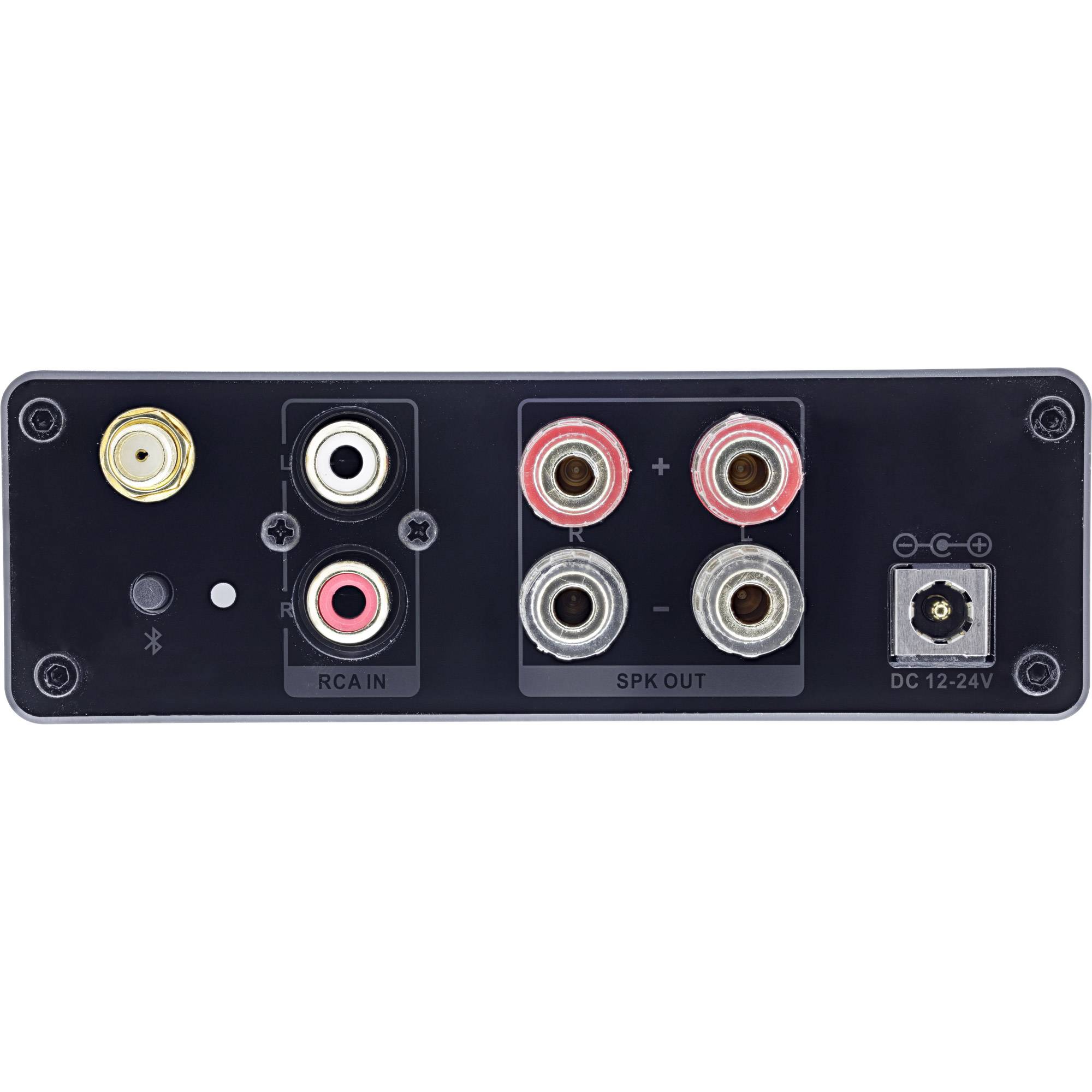 InLine Bluetooth 5.3 Audio Receiver mit 96 Watt Verstärkerfür Lautsprecher -