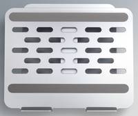 AXAGON STND-LQ Ständer für 10 bis 16 Zoll Laptops und Tablets - silber