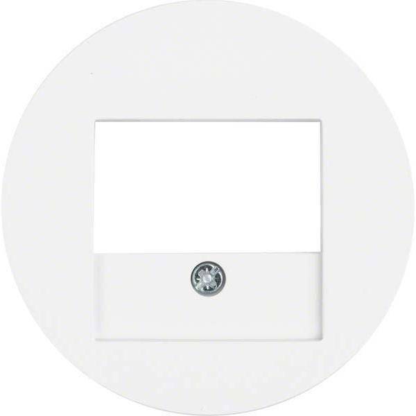Berker Zentralstück 10382089 R.1/R.3/R.Classic polarweiß, glänzend Install.Baumaterial Schalter