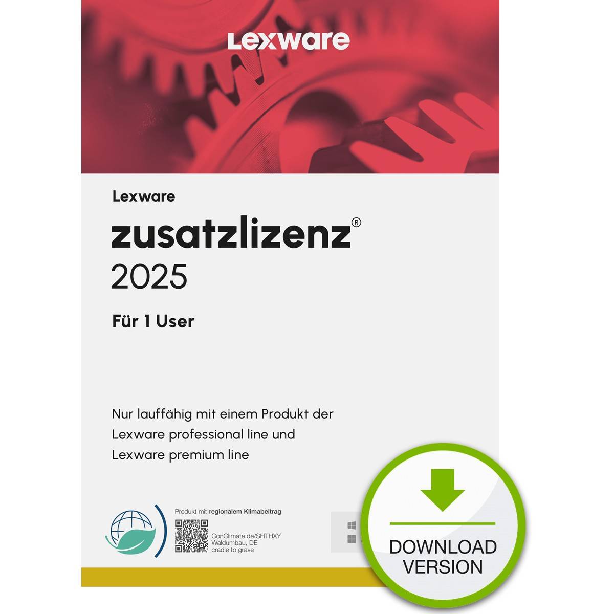 Lexware Zusatzlizenz 2025 für 1 User - ABO - ESD-DownloadESD Software ESD-Lizenzen
