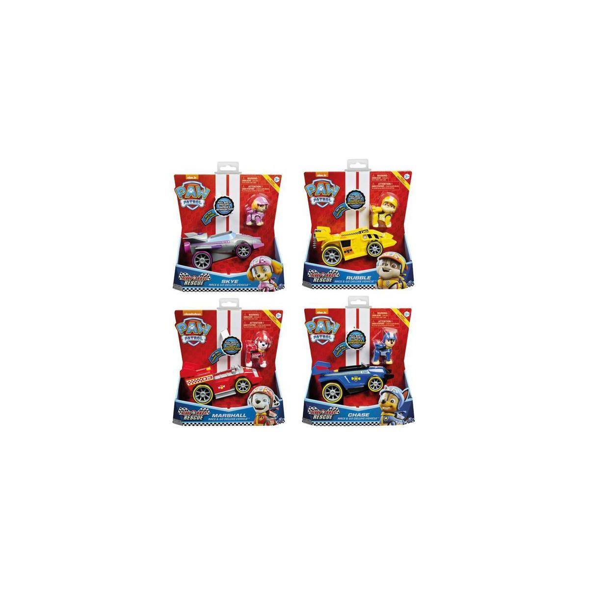 10237723 - Display Paw Patrol Ready Race Rescue, 4 Stück, ab 3 Jahren