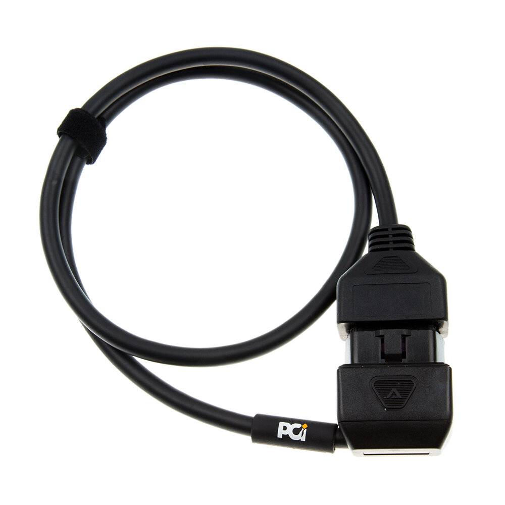 VCDS OBD2-Verlängerung mit 90° Winkelstecker