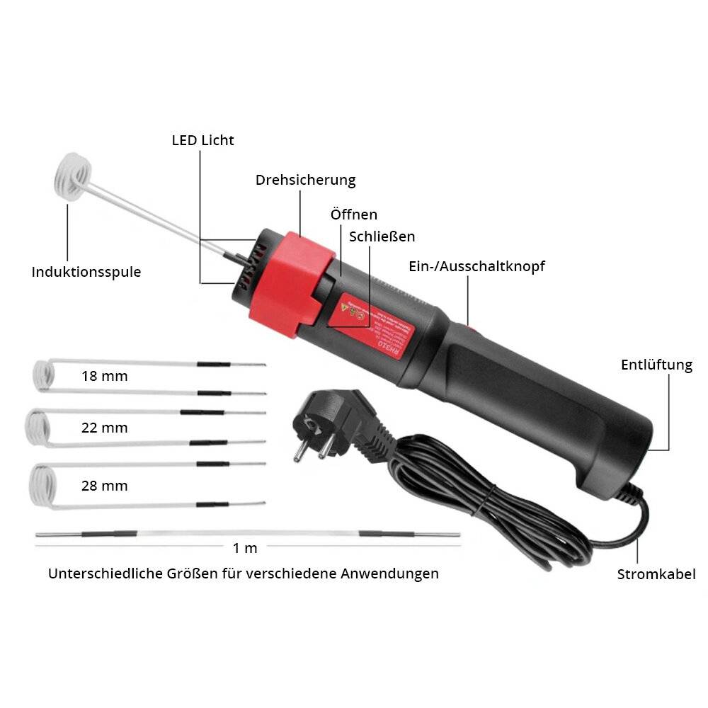 Rainco Induktions-Schraubenlöser - Schraubenlösewerkzeuge