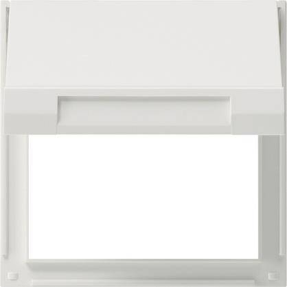 GIRA 065466 Adapterrahmen Klappdeckel TX_44 WG UP Reinweiß Install.Baumaterial Schaltermat/Geb.Steu