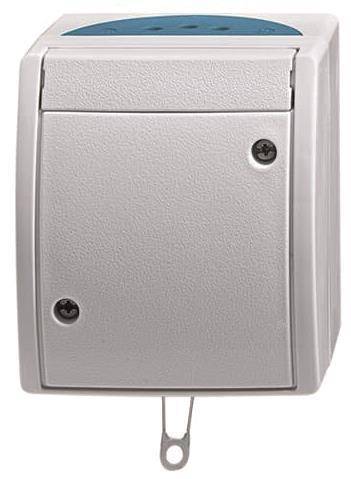 BJ APWG ocean AP Zugschalter 2610/6W-53 Wechsel grau/ blaugrün Install.Baumaterial Schalter