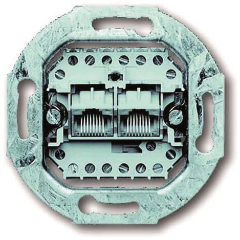 BJ UP Anschlussdose UAE 0215 8(8)polig Install.Baumaterial Schaltermat/Geb.Steu Schalter Steckdosenm