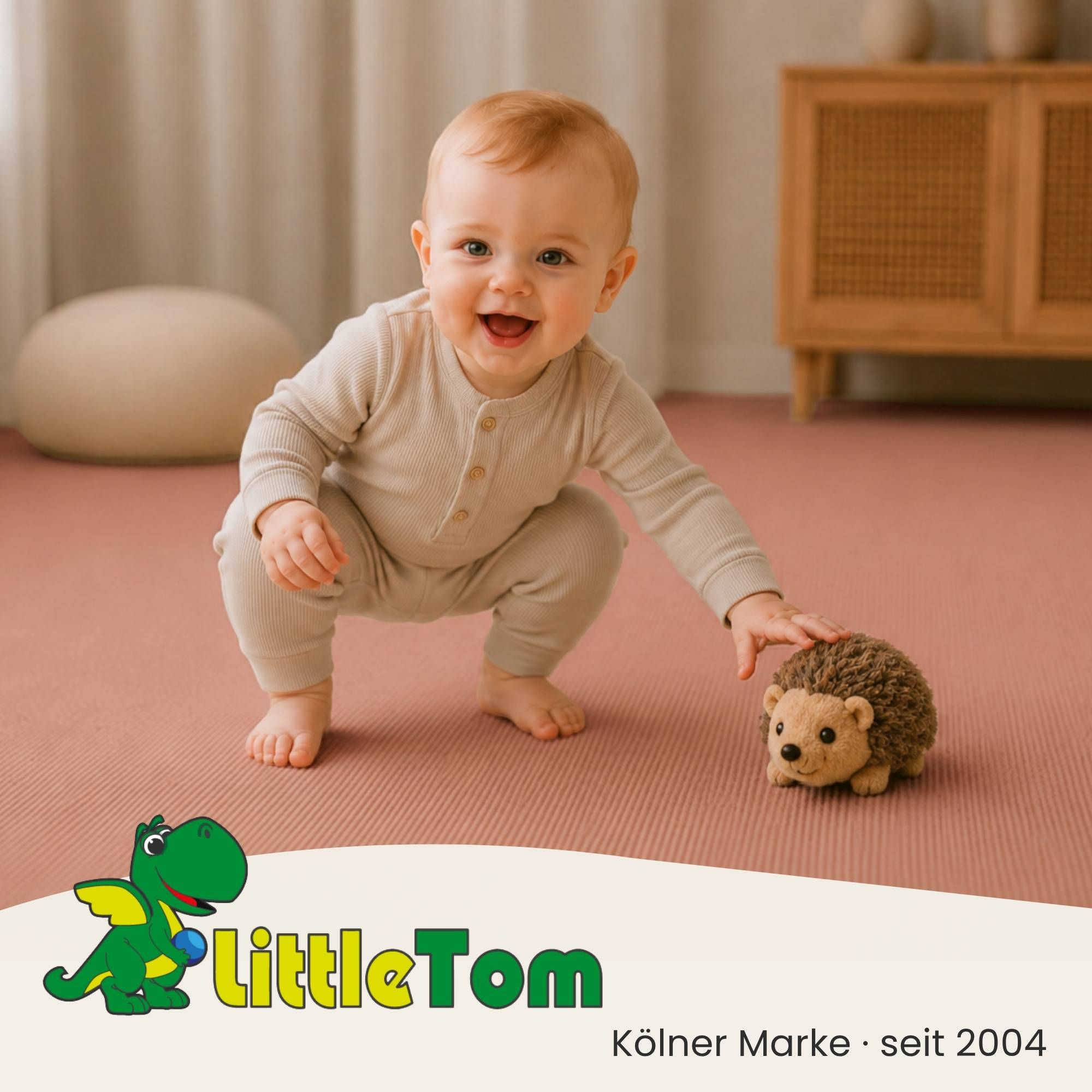 18 Teile Spielmatte Baby Puzzlematte - 30x30 Krabbelmatte Bodenmatte Kinderzimmer
