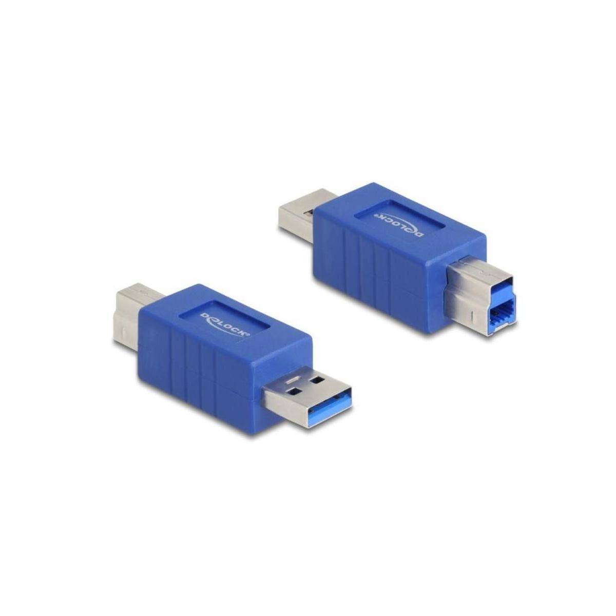 67213 - USB 5 Gbps Adapter USB Typ-A Stecker zu USB Typ-B Stecker (gekreuzt)